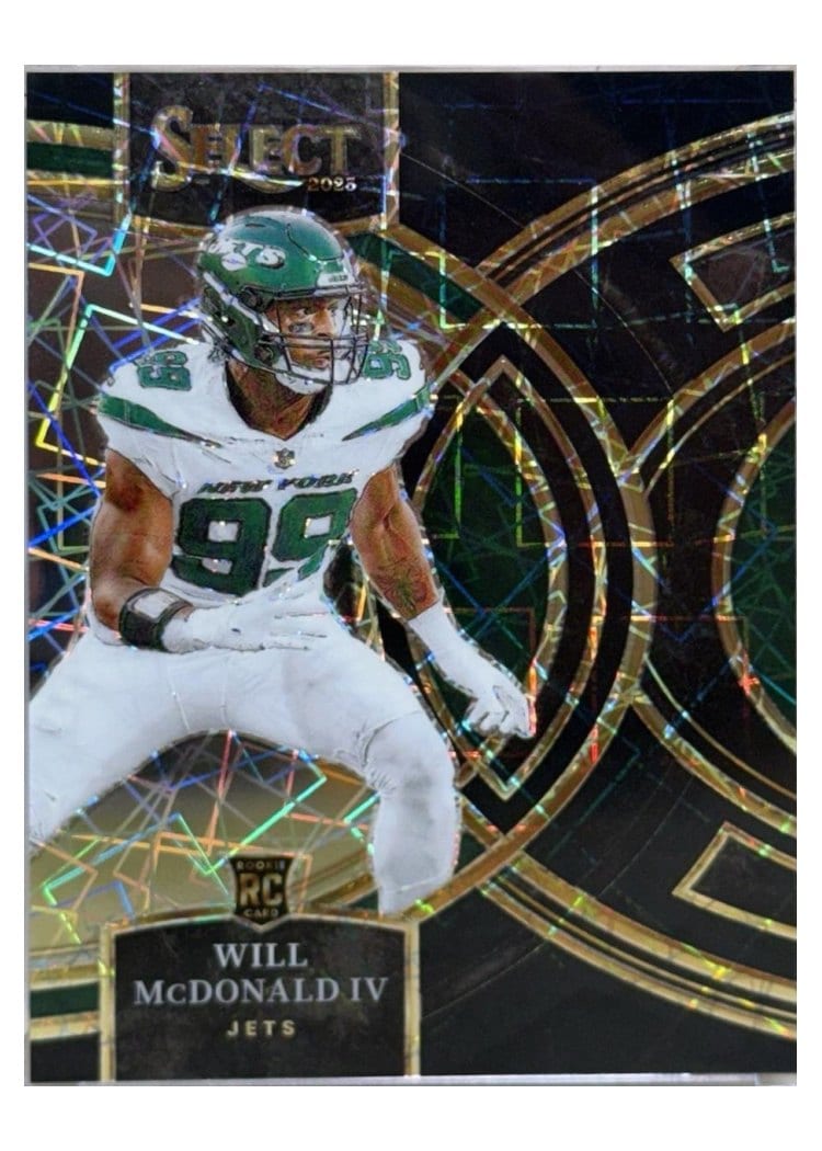 2023 Panini Select Base Set Will McDonald IV Black Prizm #192 card