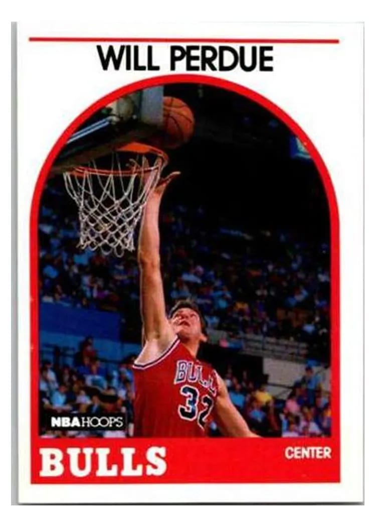 1989 Hoops Will Perdue #259 card