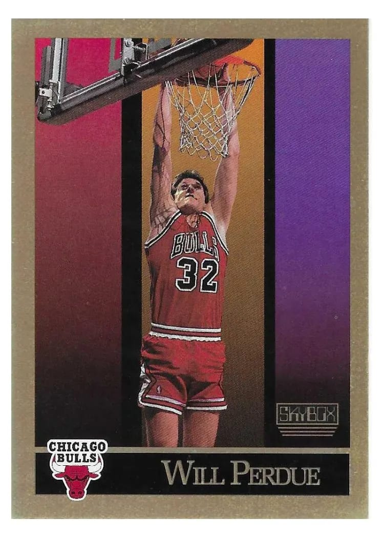 1990 Skybox Will Perdue #45 card