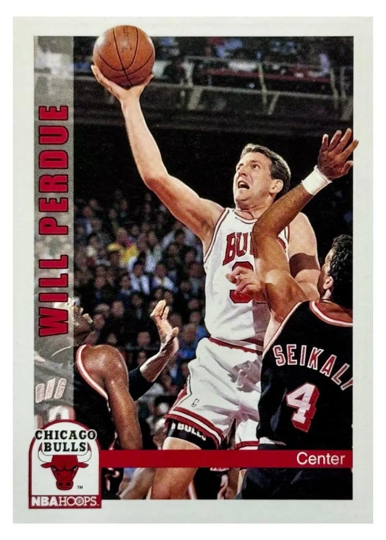 1992 Hoops Will Perdue #33 card