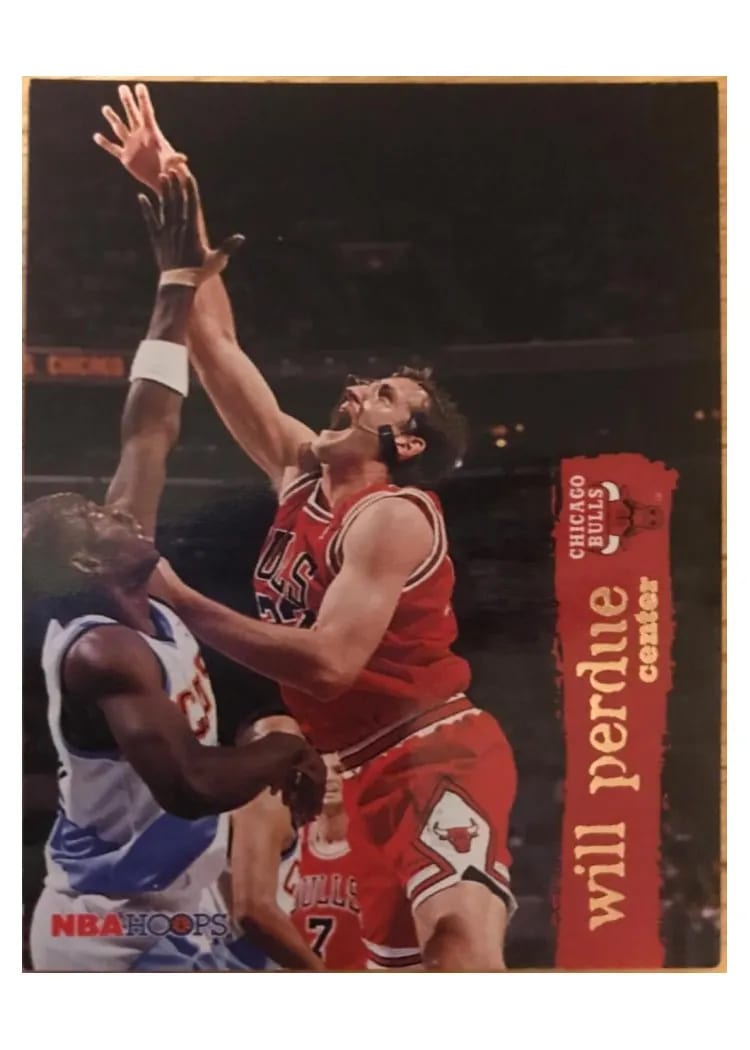 1995 Hoops Will Perdue #23 card