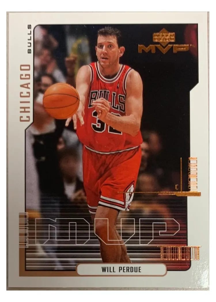 2000 Upper Deck MVP Will Perdue #27 card