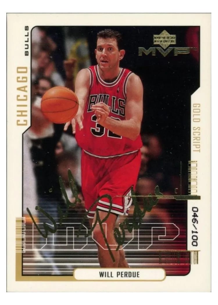 2000 Upper Deck MVP Will Perdue #27 card