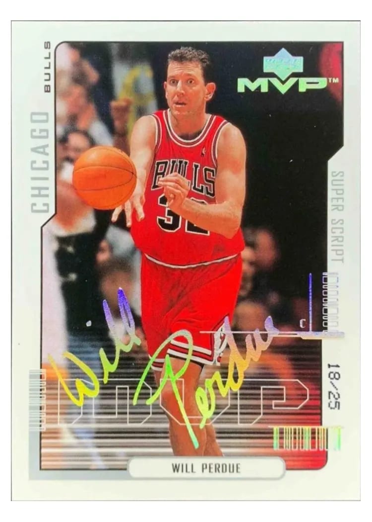 2000 Upper Deck MVP Will Perdue #27 card