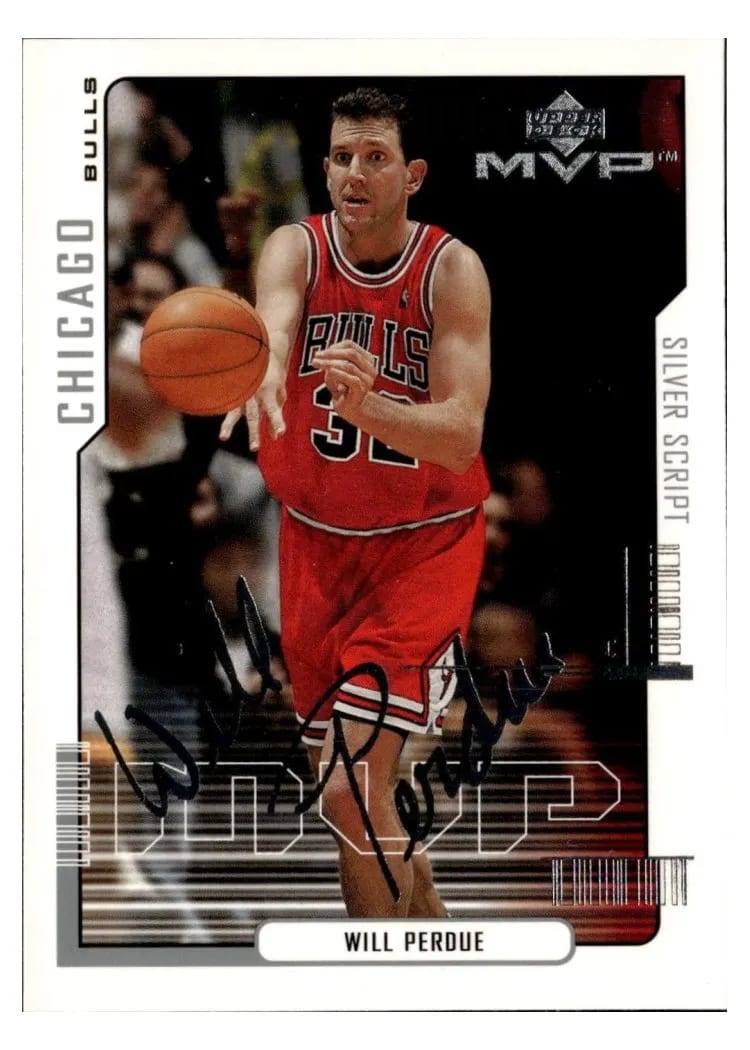 2000 Upper Deck MVP Will Perdue #27 card