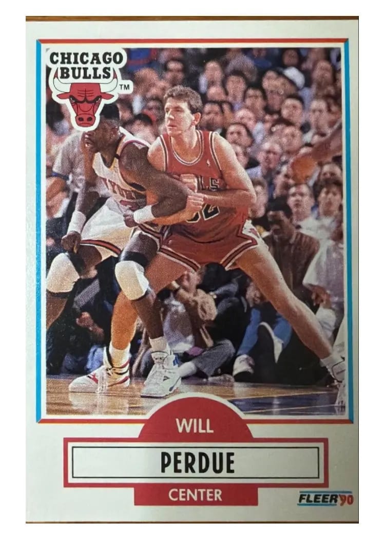 1990 Fleer Will Purdue #29 card