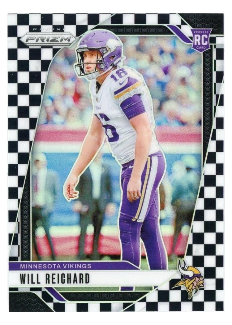 2024 Panini Prizm Base Set Will Reichard #396 card