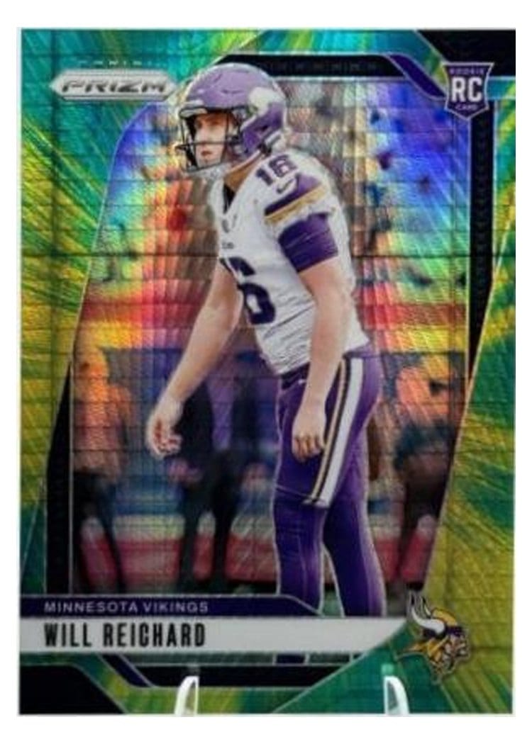 2024 Panini Prizm Base Set Will Reichard #396 card