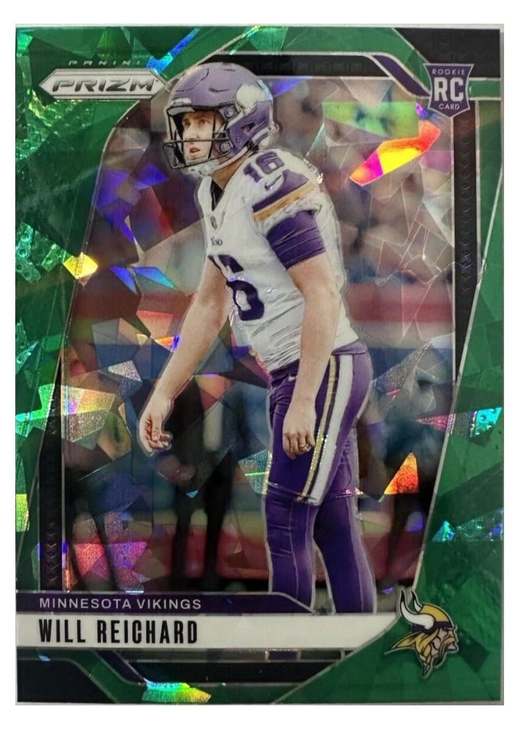 2024 Panini Prizm Base Set Will Reichard #396 card