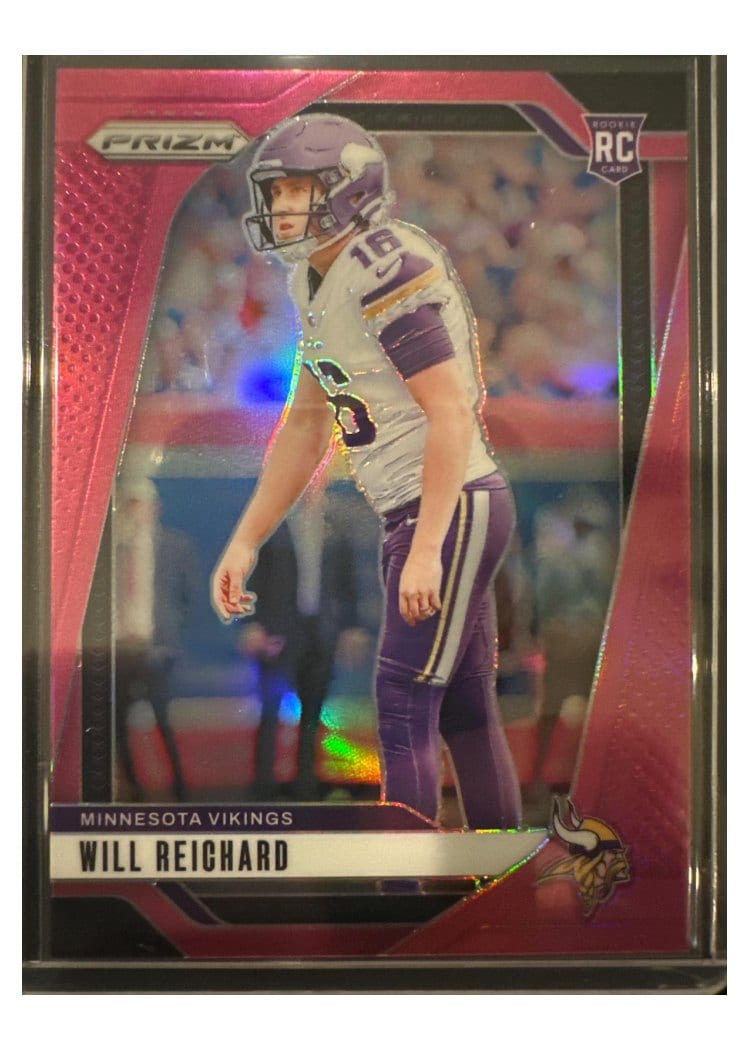 2024 Panini Prizm Base Set Will Reichard #396 card