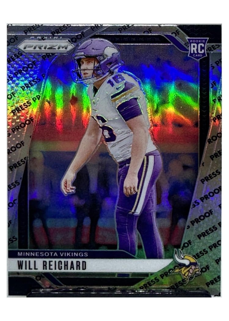2024 Panini Prizm Base Set Will Reichard #396 card