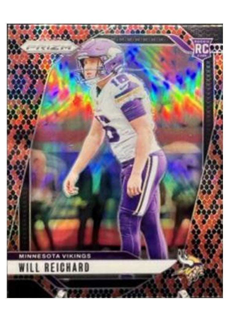 2024 Panini Prizm Base Set Will Reichard #396 card