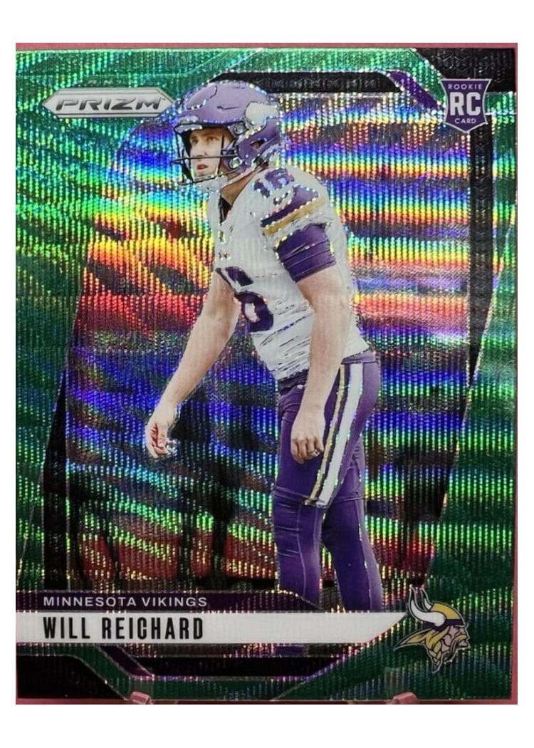 2024 Panini Prizm Base Set Will Reichard #396 card