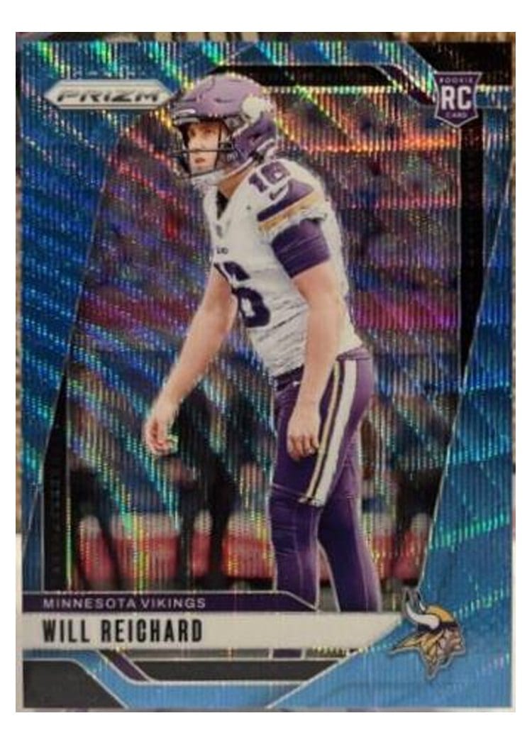 2024 Panini Prizm Base Set Will Reichard #396 card