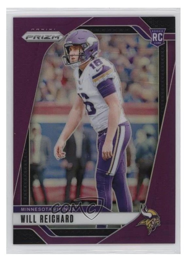2024 Panini Prizm Base Set Will Reichard #396 card