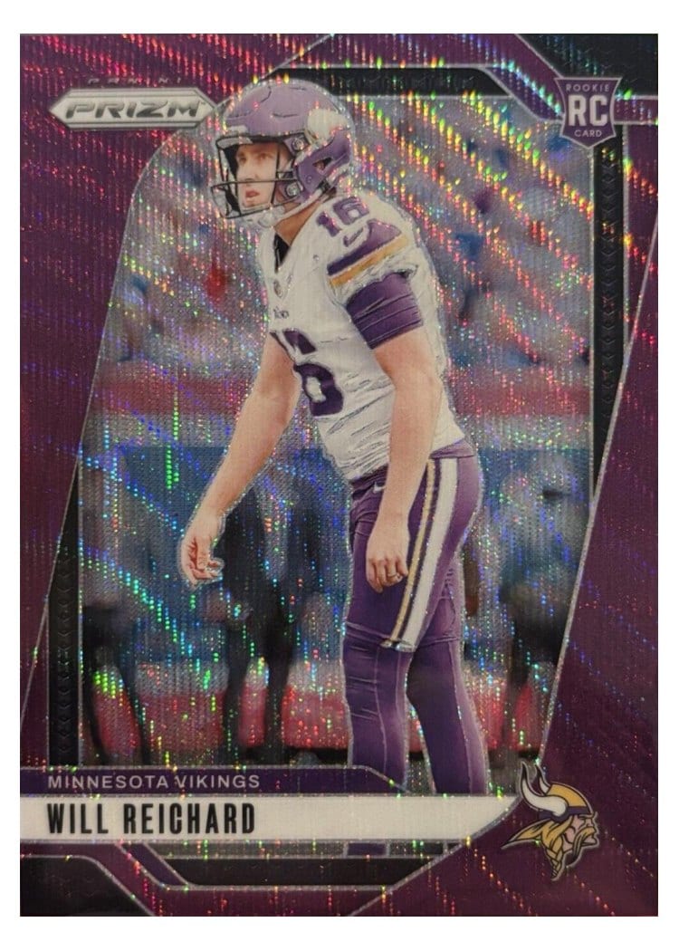 2024 Panini Prizm Base Set Will Reichard #396 card