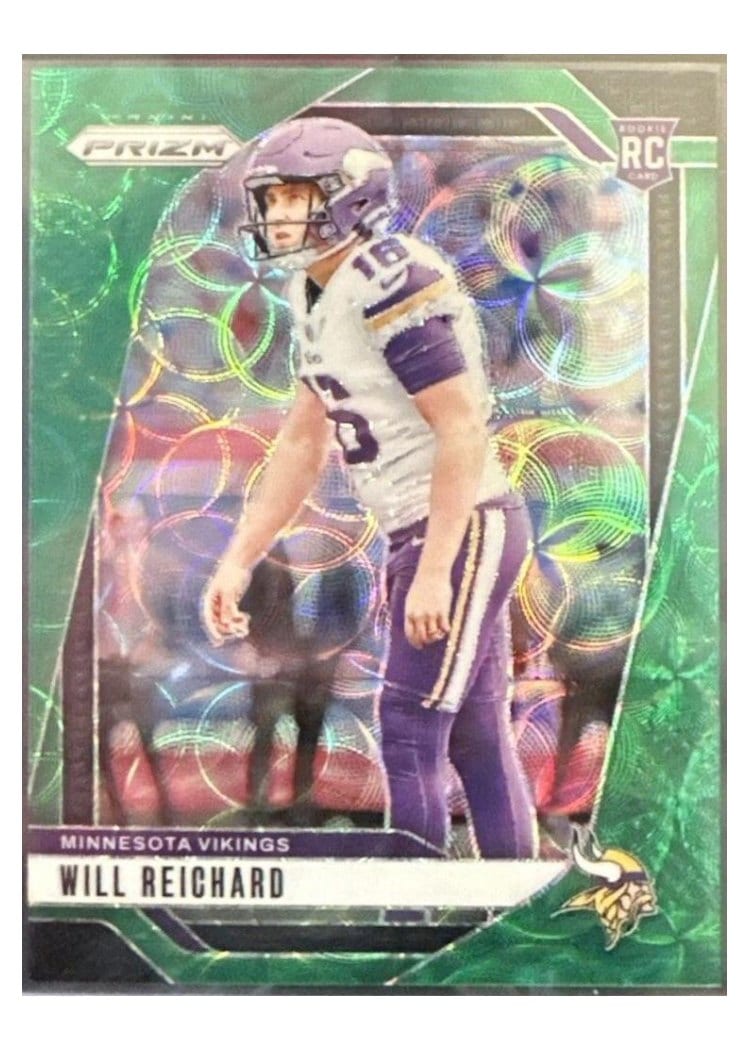 2024 Panini Prizm Base Set Will Reichard #396 card