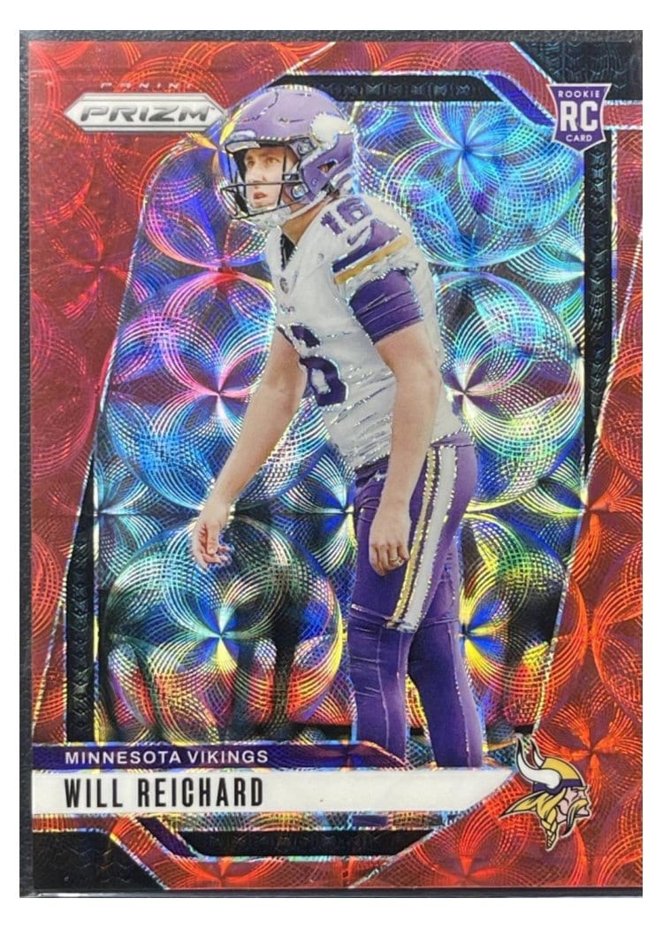 2024 Panini Prizm Base Set Will Reichard #396 card