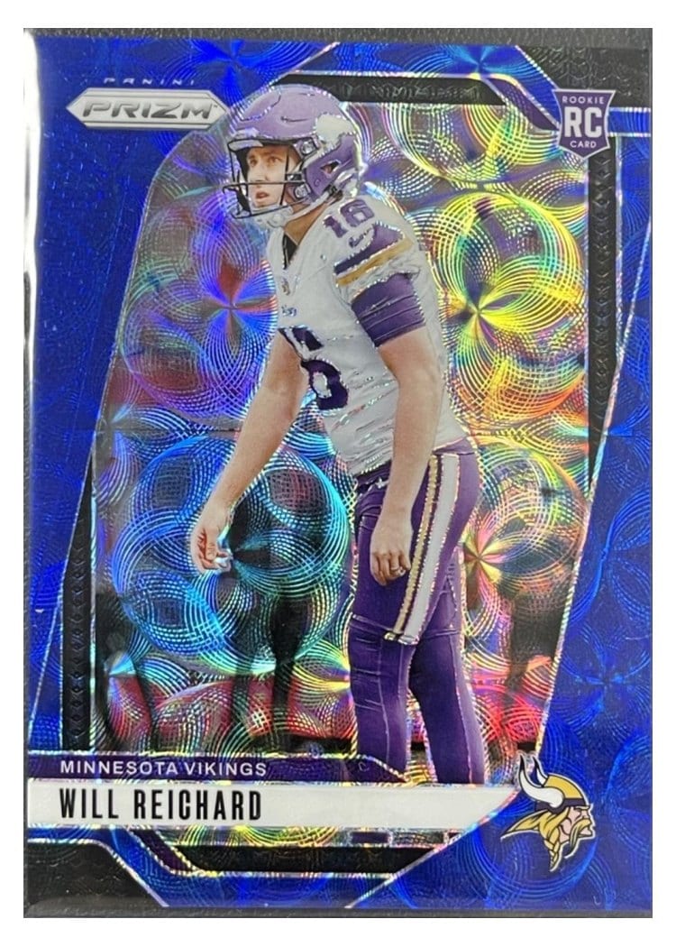 2024 Panini Prizm Base Set Will Reichard Choice Blue #396 card