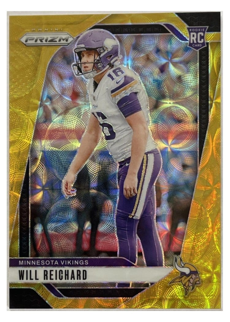 2024 Panini Prizm Base Set Will Reichard #396 card