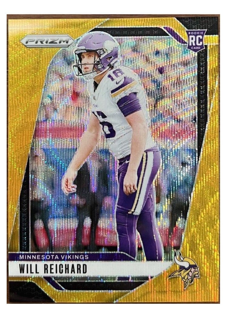 2024 Panini Prizm Base Set Will Reichard #396 card