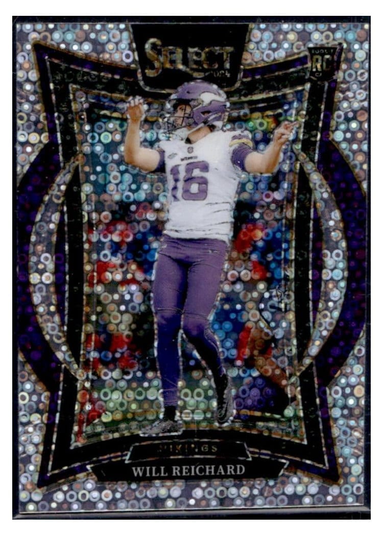 2024 Panini Select Base Set Will Reichard Disco Prizm #21 card