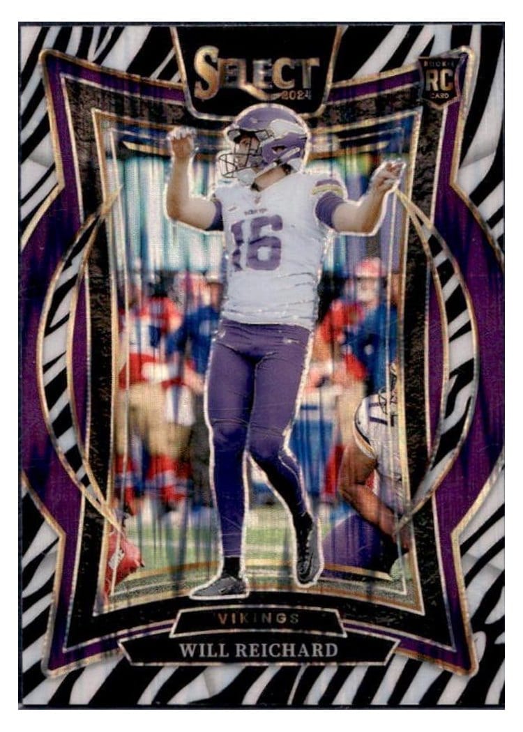 2024 Panini Select Base Set Will Reichard #21 card