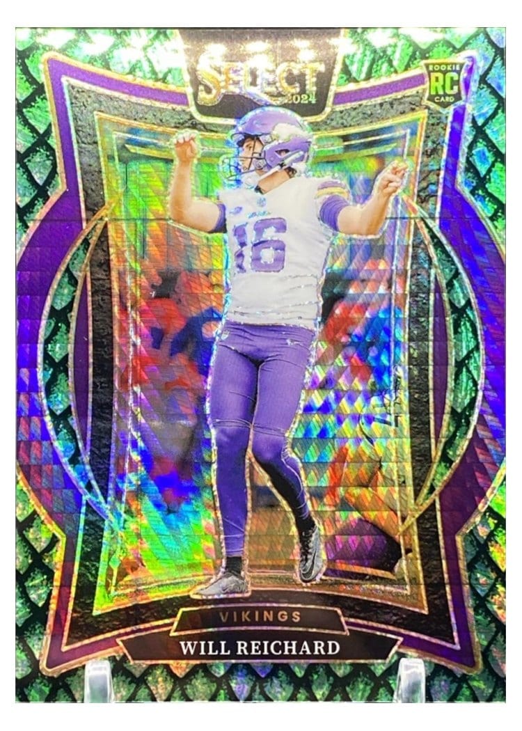 2024 Panini Select Base Set Will Reichard #21 card