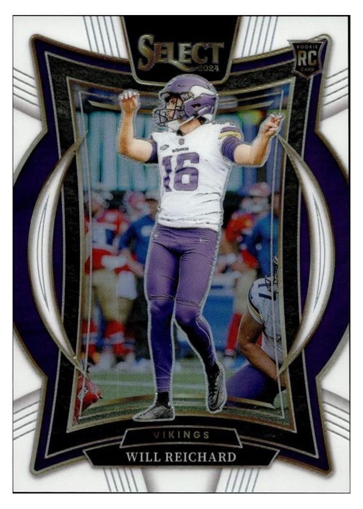 2024 Panini Select Base Set Will Reichard #21 card