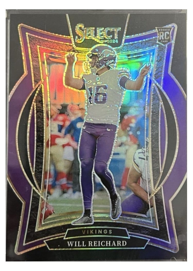 2024 Panini Select Base Set Will Reichard #21 card