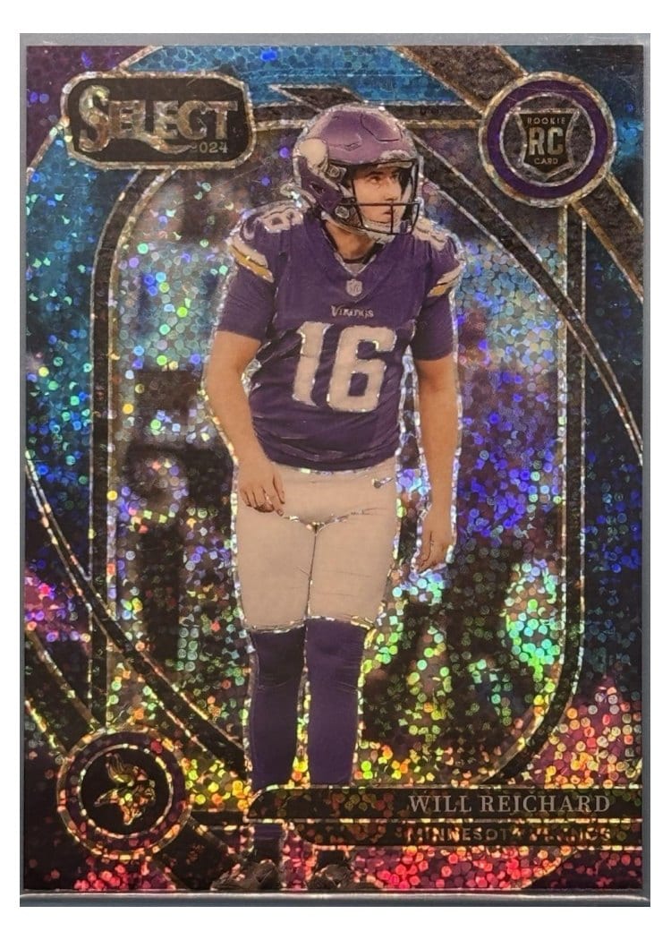 2024 Panini Select Base Set Will Reichard Cosmic Prizm #300 card