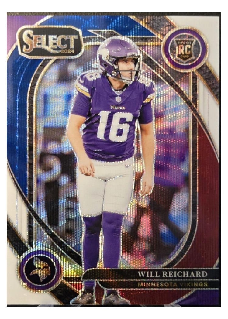 2024 Panini Select Base Set Will Reichard #300 card