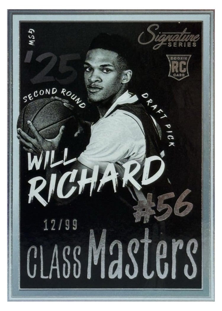 2025-26 Panini Signature Series Class Masters Will Richard #22 card