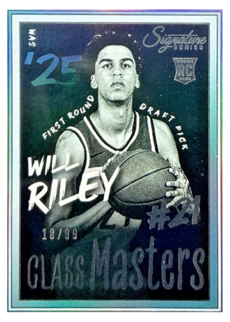 2025-26 Panini Signature Series Class Masters Will Riley #13 card