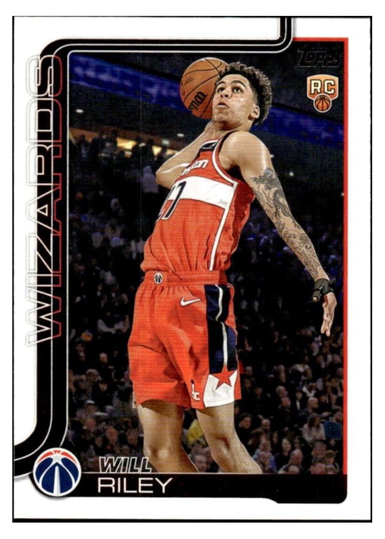2025-26 Topps Base Set Will Riley #221 card
