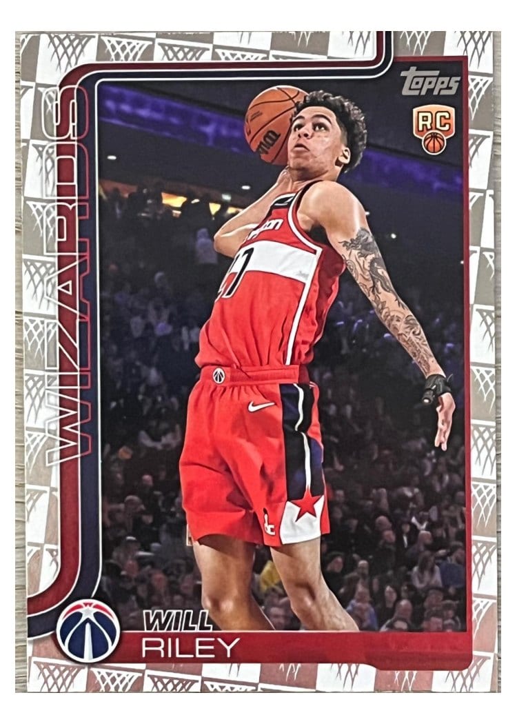 2025-26 Topps Base Set Will Riley #221 card