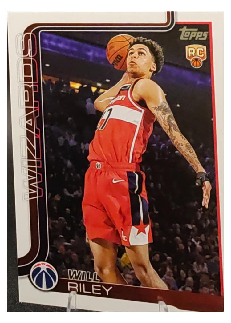 2025-26 Topps Base Set Will Riley #221 card
