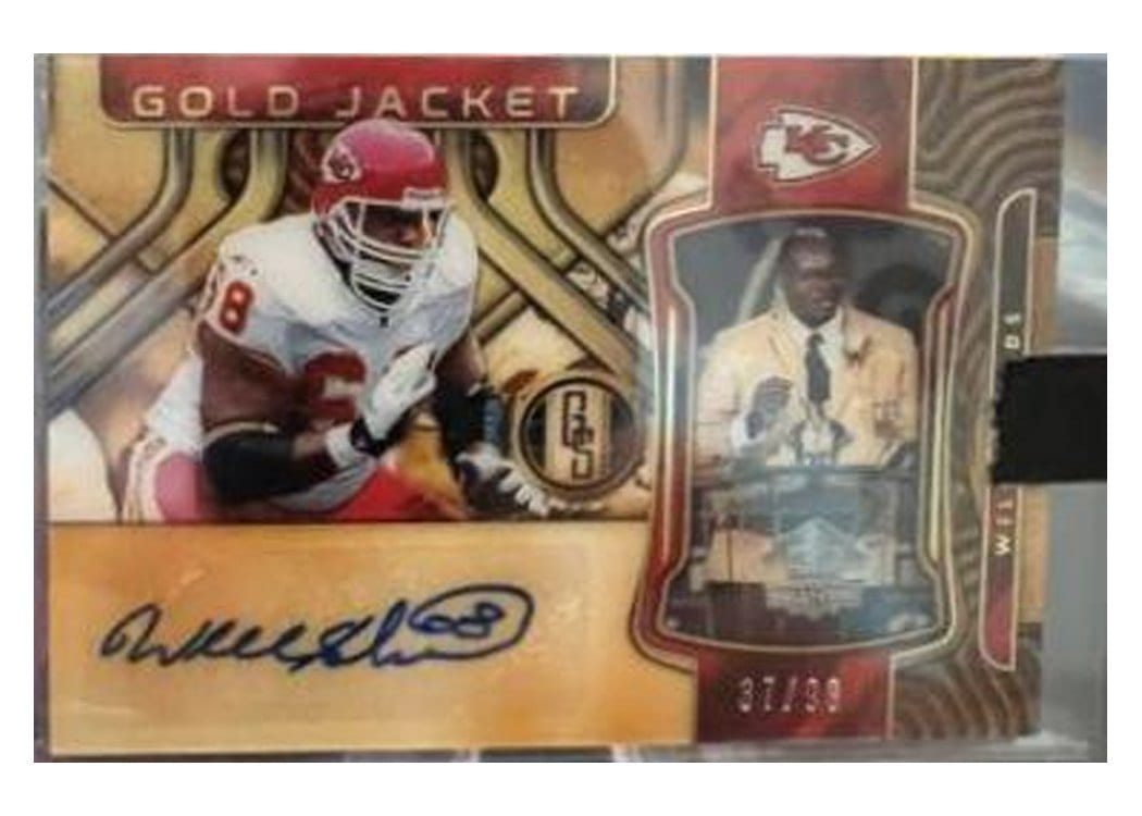2022 Panini Gold Standard Gold Jacket Signatures Will Shields #GJS-WSH card