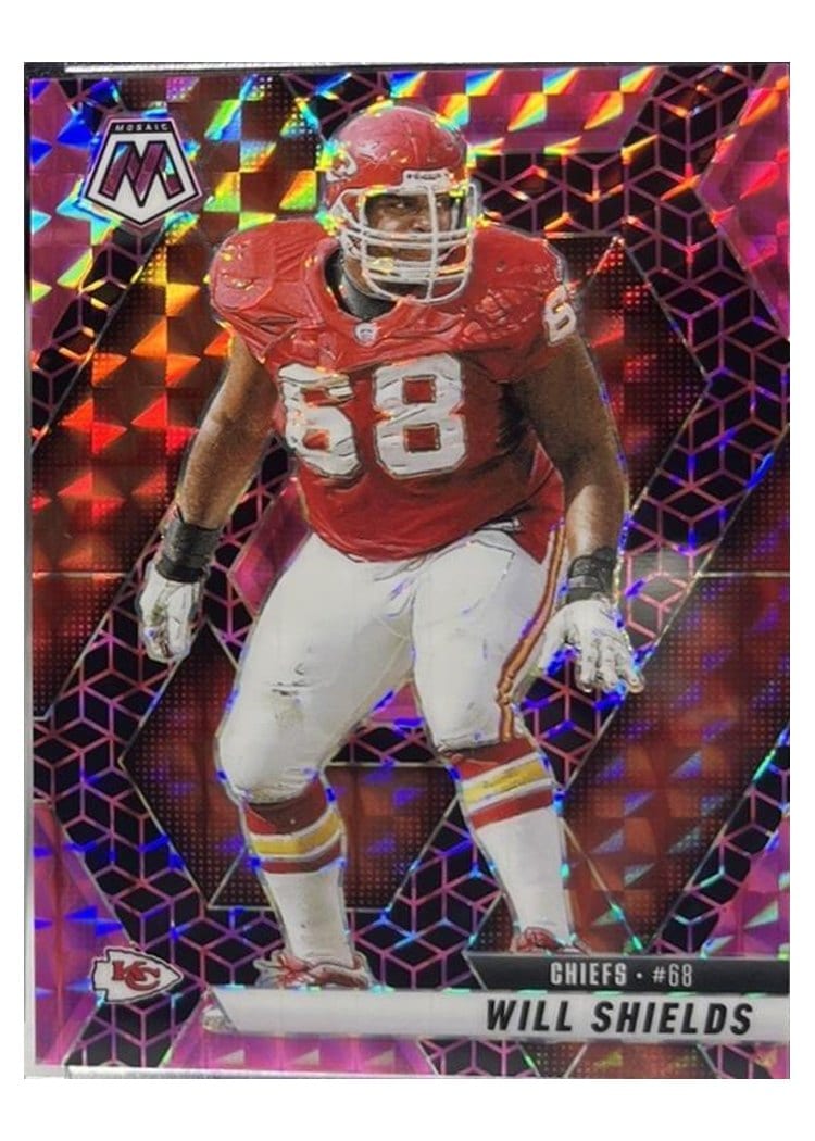 2025 Panini Mosaic Base Set Will Shields Pink Spectris #237 card