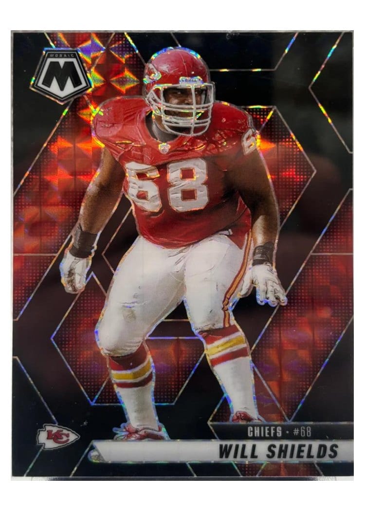 2025 Panini Mosaic Base Set Will Shields Black #237 card