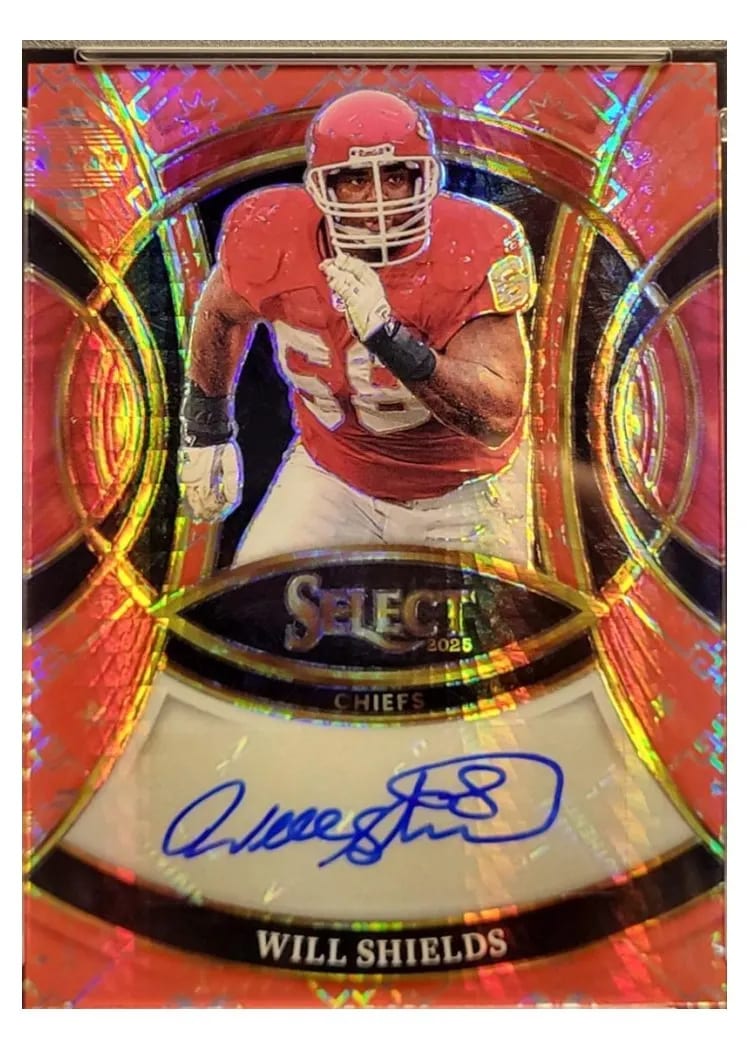 2025 Panini Select Signature Will Shields #SP-WSS card