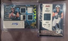 2024 Panini Absolute Rookie Premiere Materials Autographs Will Shipley #RPMA-WSY card