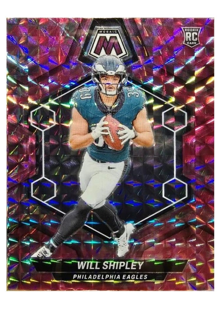 2024 Panini Mosaic Base Set Will Shipley #386 card