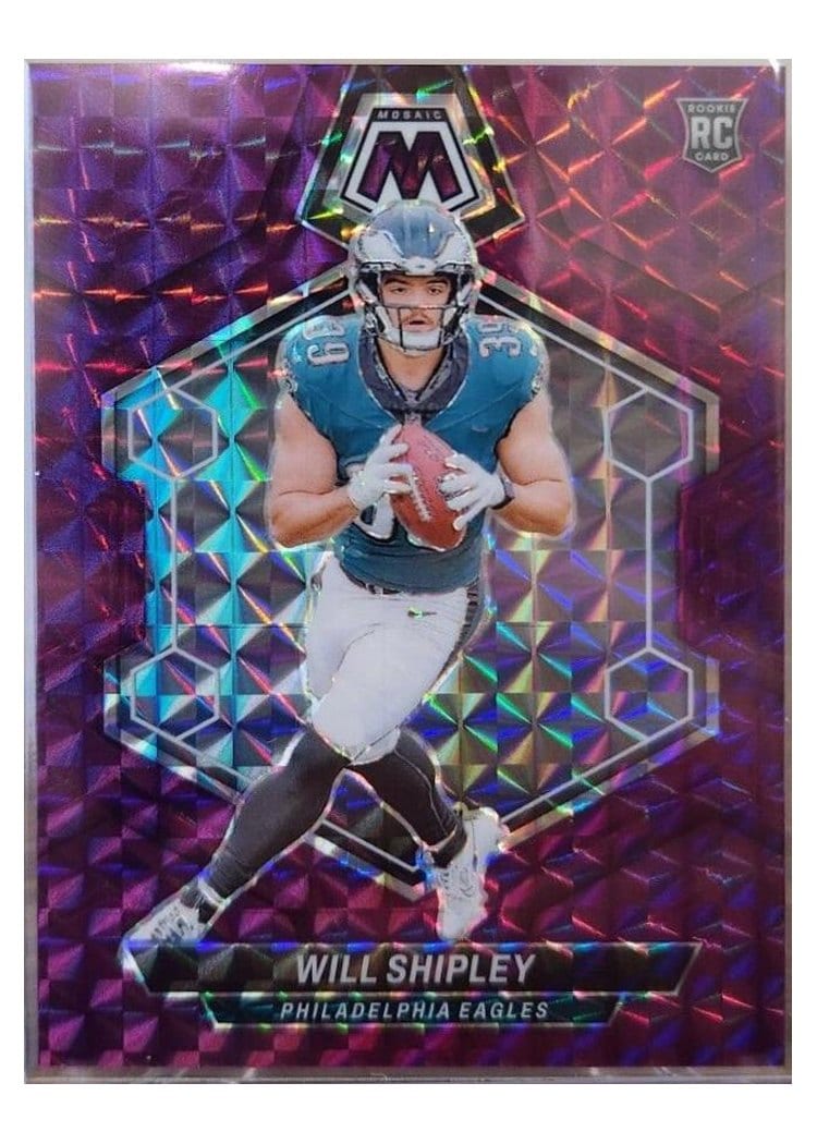 2024 Panini Mosaic Base Set Will Shipley #386 card