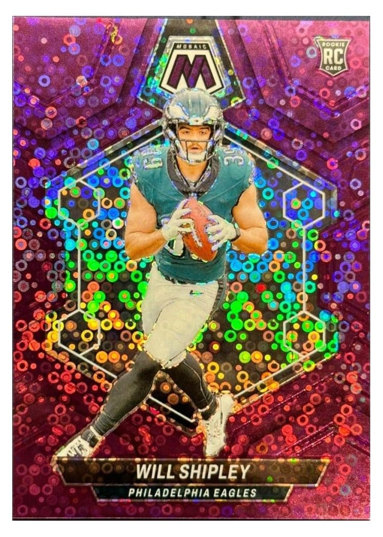 2024 Panini Mosaic Base Set Will Shipley #386 card