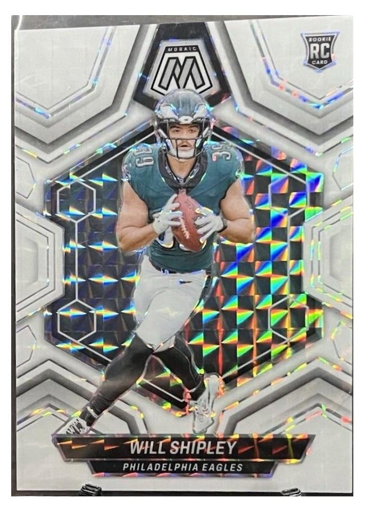 2024 Panini Mosaic Base Set Will Shipley #386 card