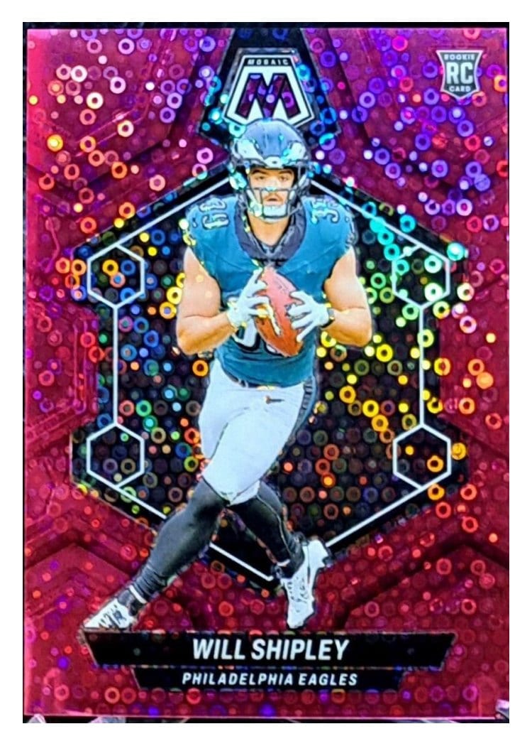 2024 Panini Mosaic Base Set Will Shipley #386 card