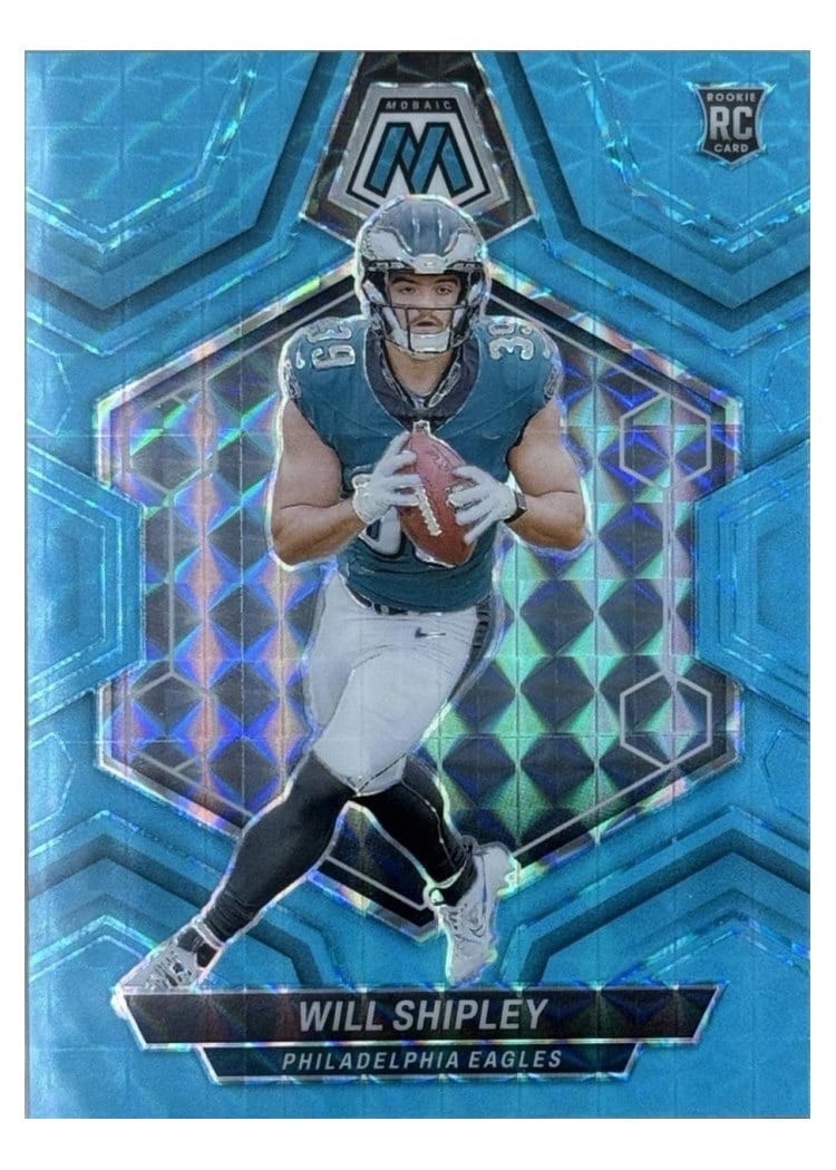 2024 Panini Mosaic Base Set Will Shipley #386 card