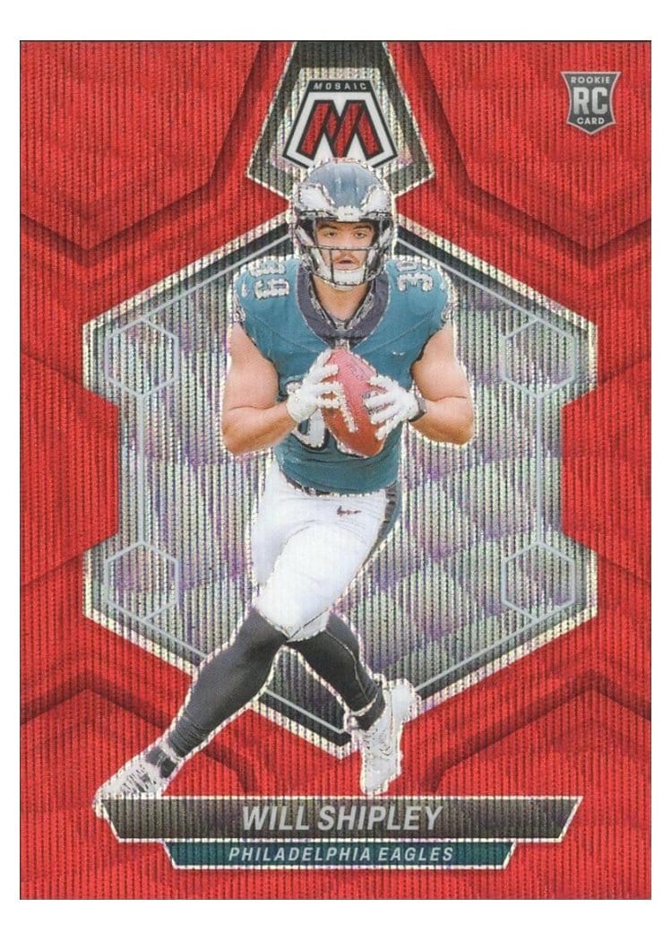 2024 Panini Mosaic Base Set Will Shipley #386 card