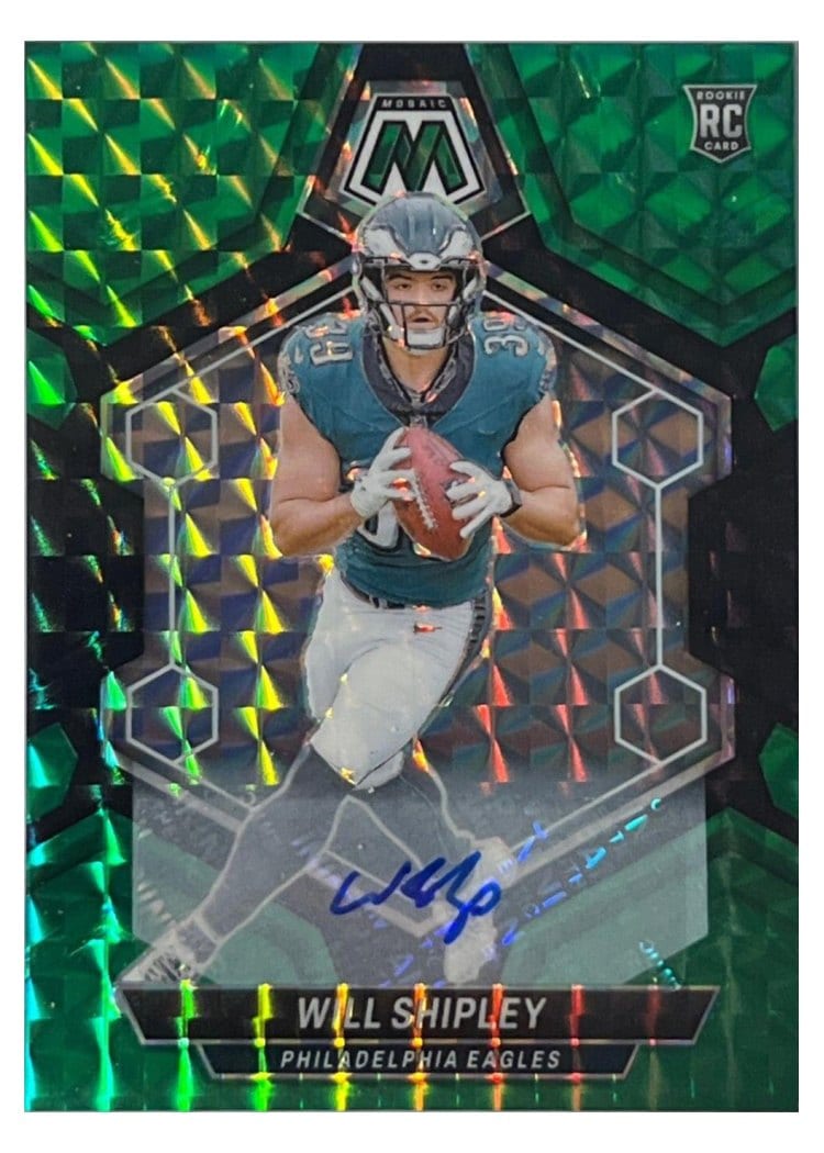 2024 Panini Mosaic Base Set Will Shipley #386 card